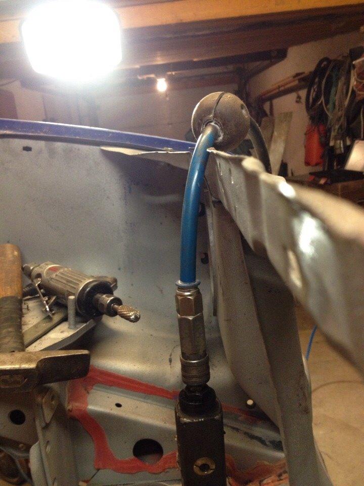 Fiat Uno Turbo 200 hk + projekt  - Som der kan se her passer den nye næse noget bedre med forskræmen end den ganle !! billede 59