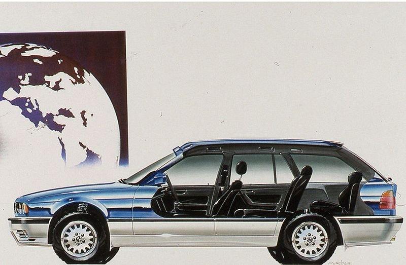 BMW E34 530iX Enduro Touring 1993 billede 13