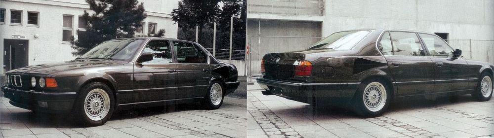 BMW Prototype: E32 767iL V16 "Goldfish" billede 7