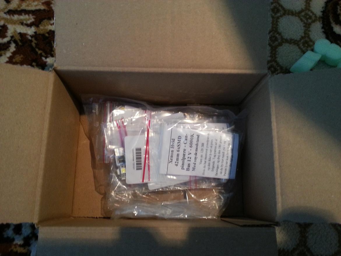 Alfa Romeo 159 Sportwagon - Jeg blev lidt skuffet, og troede næsten der var glemt noget. For det var dyrt, og mange pære jeg bestilte. Meeeen, de er der alle sammen ;O billede 73