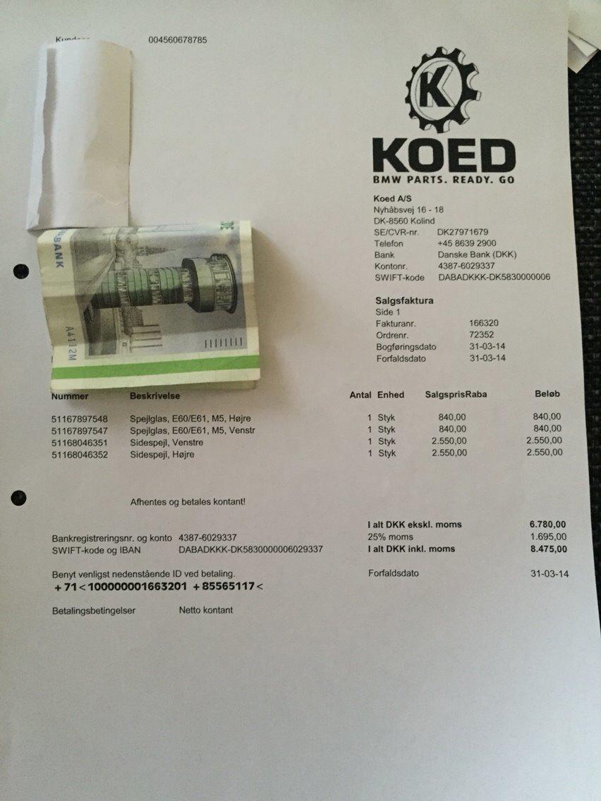 BMW E60! Mest velholdte!! Kvit, service mm billede 5