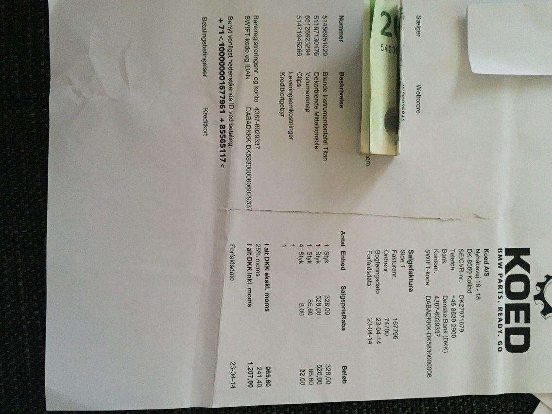 BMW E60! Mest velholdte!! Kvit, service mm billede 15