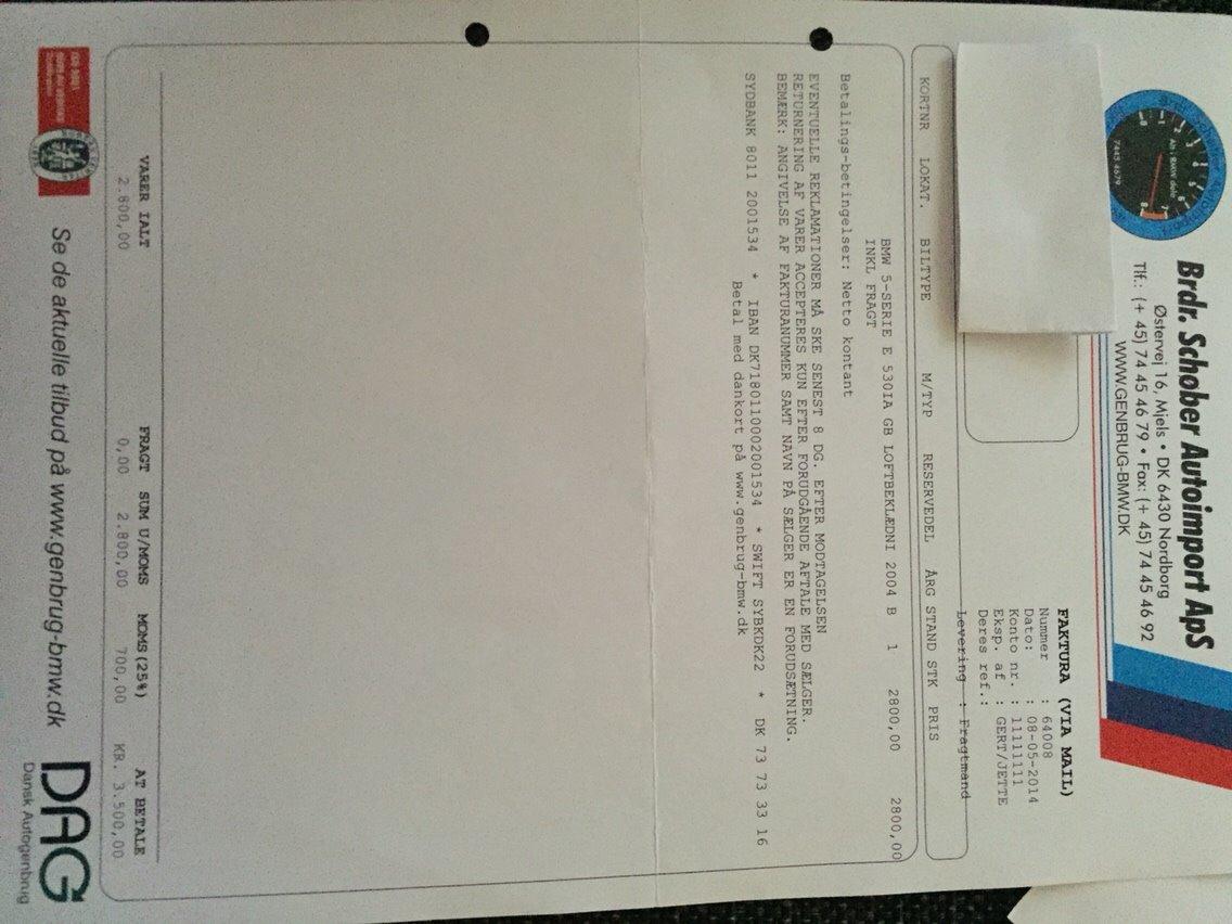 BMW E60! Mest velholdte!! Kvit, service mm billede 17