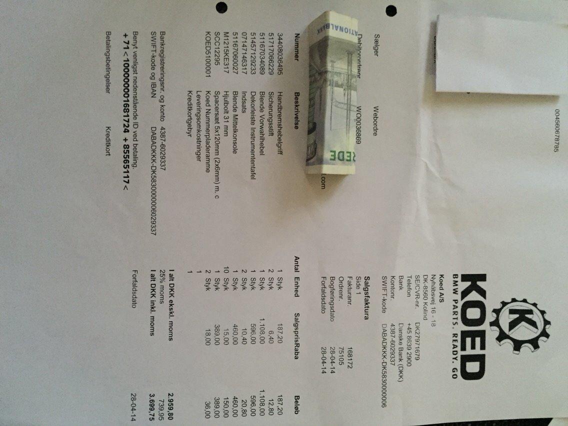 BMW E60! Mest velholdte!! Kvit, service mm billede 20