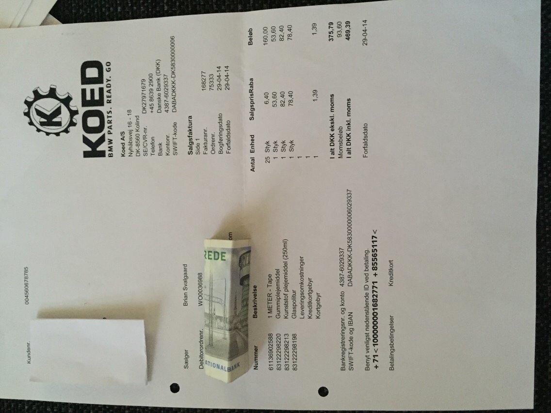 BMW E60! Mest velholdte!! Kvit, service mm billede 21