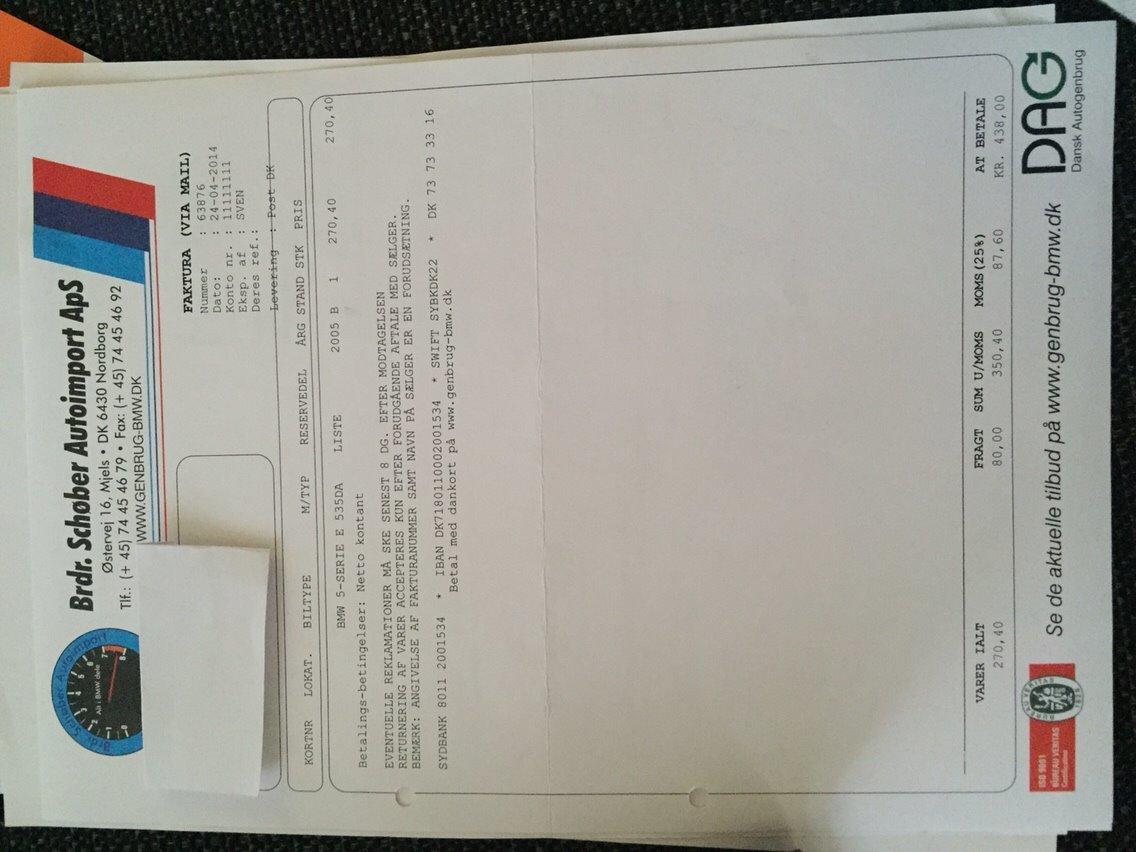 BMW E60! Mest velholdte!! Kvit, service mm billede 23