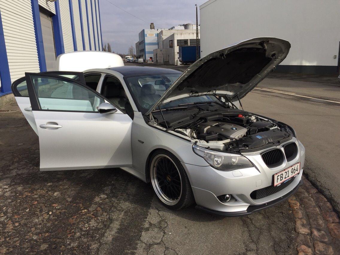 BMW E60! Mest velholdte!! Kvit, service mm billede 38