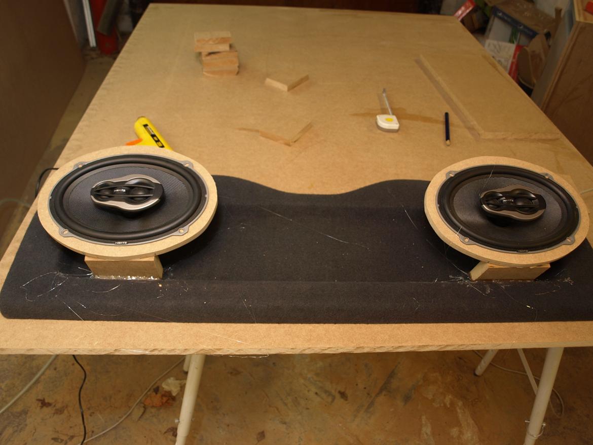 VW UP Glasfiber hattehylde billede 5