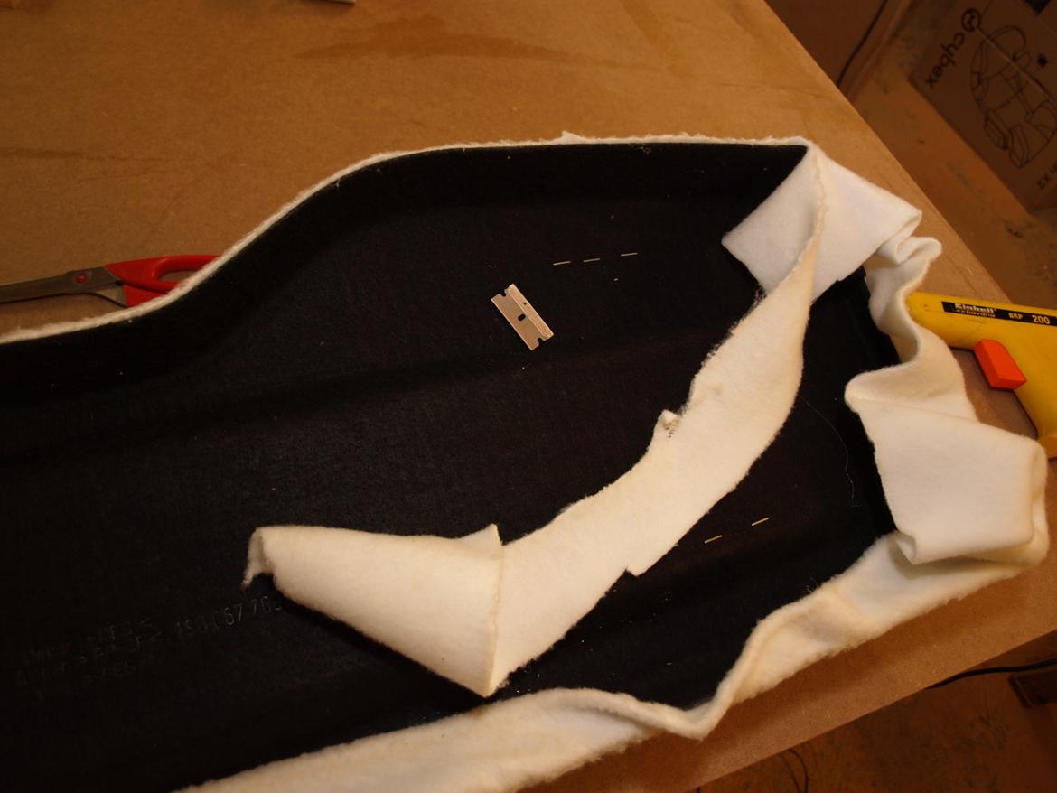 VW UP Glasfiber hattehylde billede 7