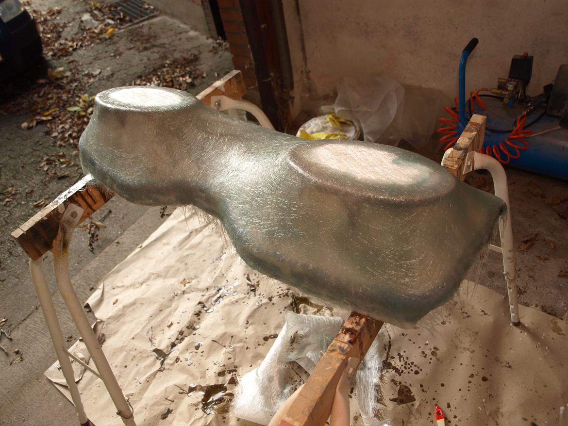 VW UP Glasfiber hattehylde billede 8