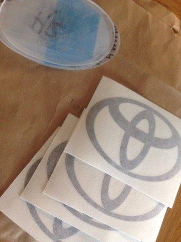 Carina E-xtreme - Har fået lavet små logoer der skal sidde på plexiglasset i hver dør billede 248