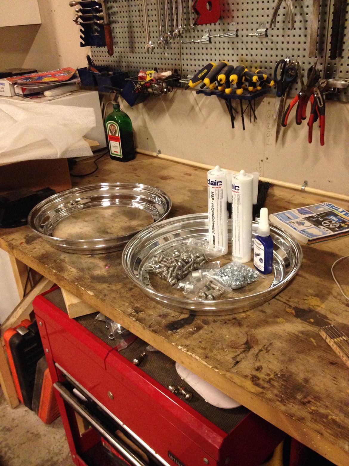 Renovering af oz turbo split fælge  billede 5