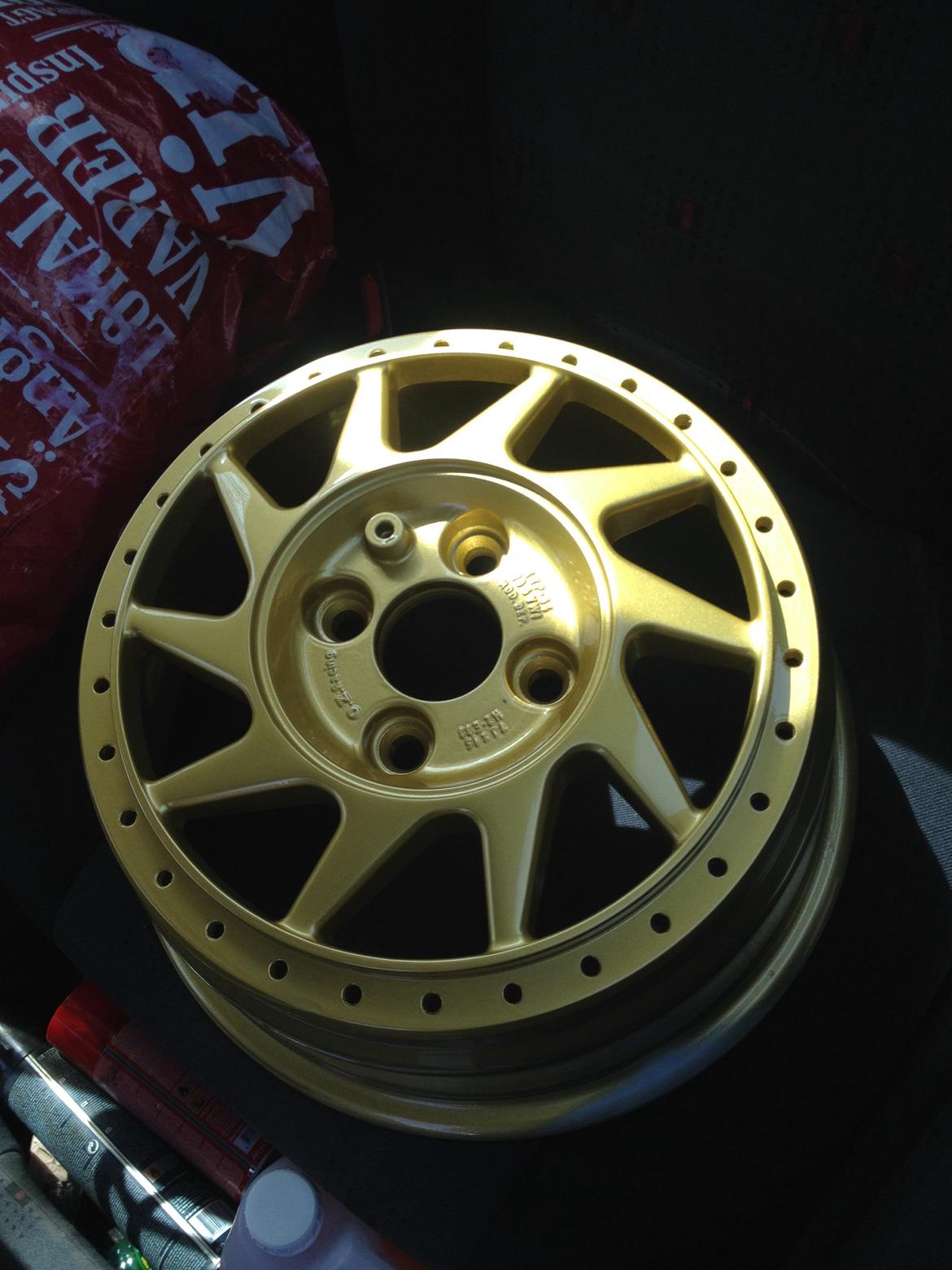 Renovering af oz turbo split fælge  - Hjemme fra maler. billede 20