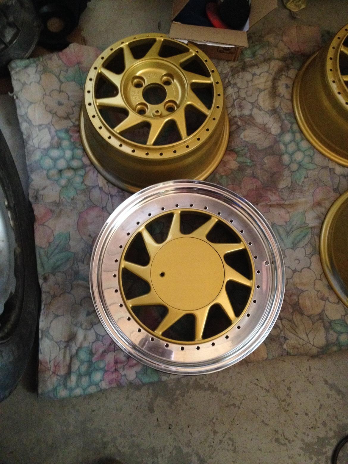 Renovering af oz turbo split fælge  billede 21