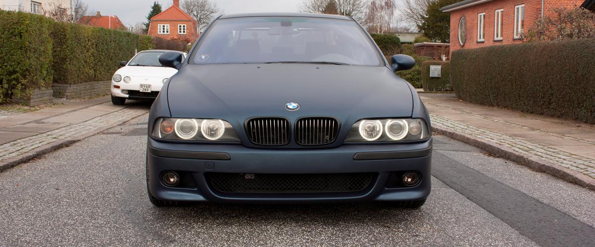 BMW E39 M5 - Folie indpakning - Stylingprojekter - Uploadet af CPH Wrap