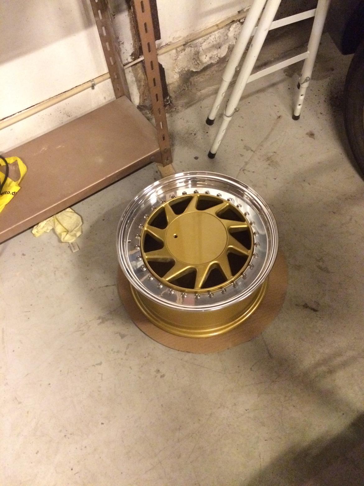 Renovering af oz turbo split fælge  - første fælg færdig  billede 25