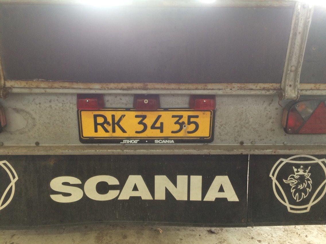 Trailer renovering - tre nummerplade lys billede 4