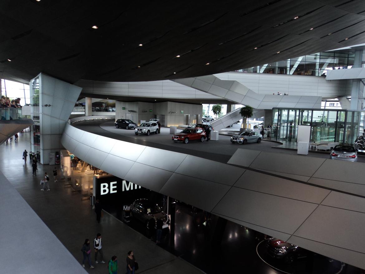 BMW Welt museum i München 2015 billede 4