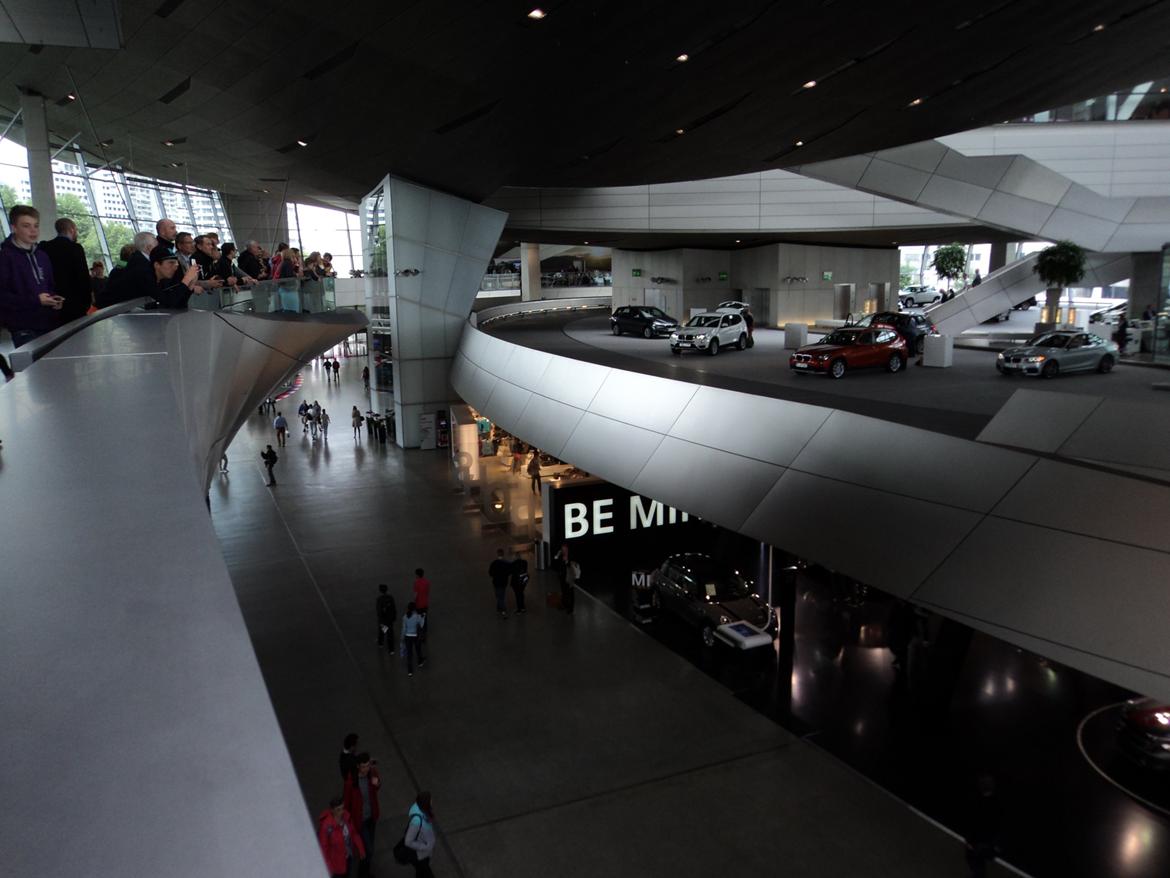 BMW Welt museum i München 2015 billede 6