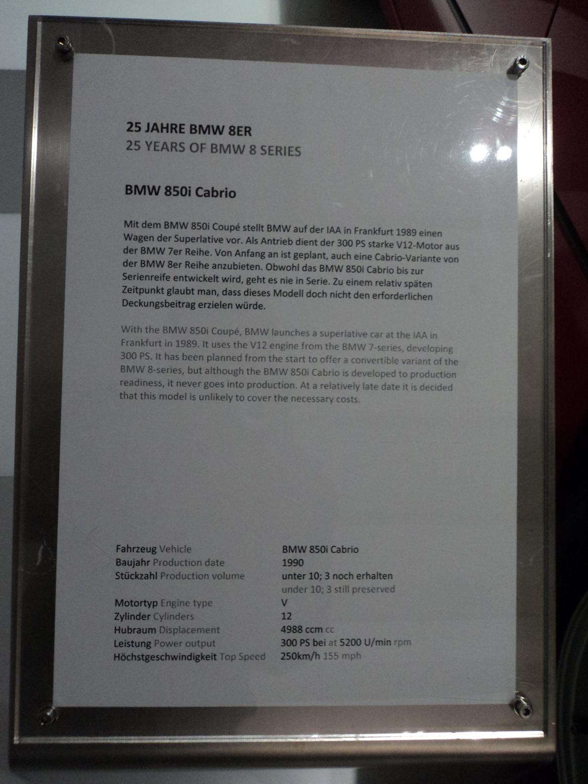 BMW Welt museum i München 2015 billede 255