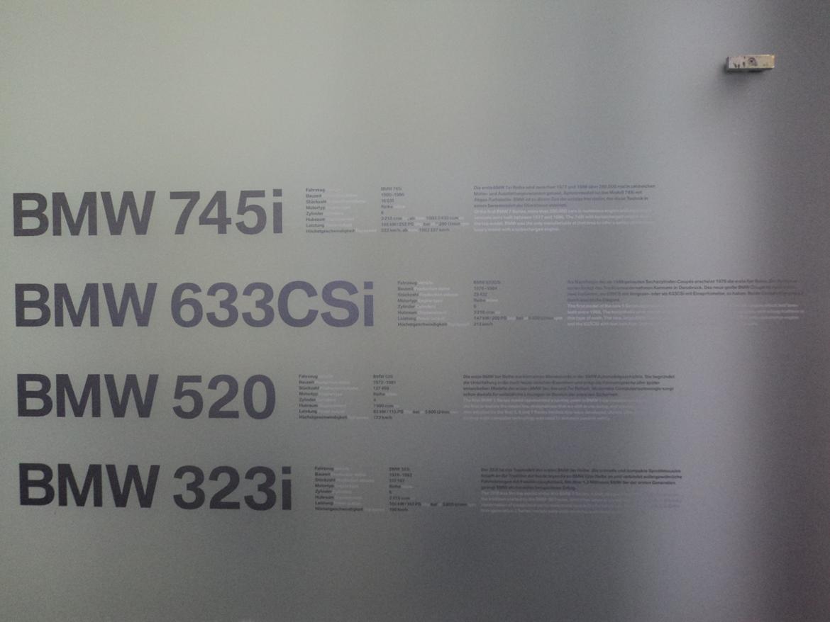 BMW Welt museum i München 2015 billede 294