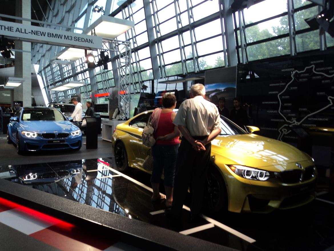 BMW Welt museum i München 2015 billede 447