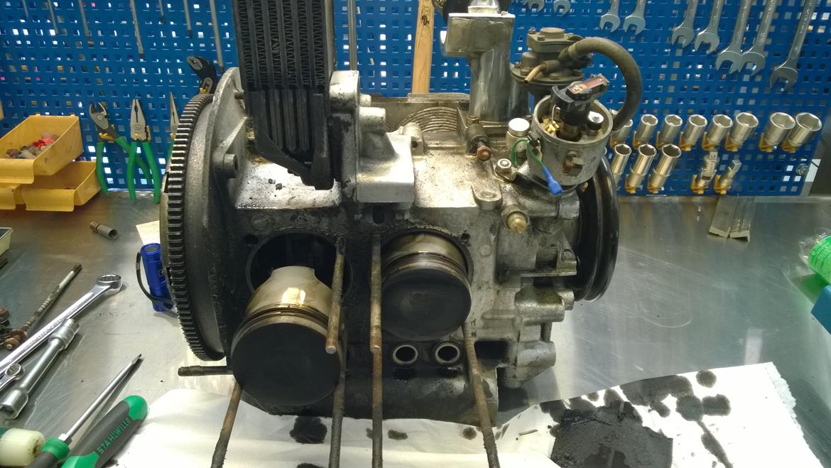 VW Bobbel - Motor Renovering - Før billede billede 16