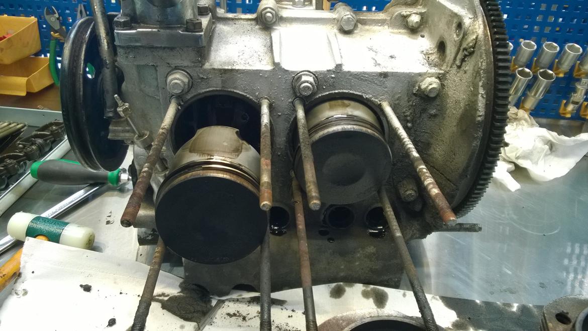 VW Bobbel - Motor Renovering - Før billede billede 17