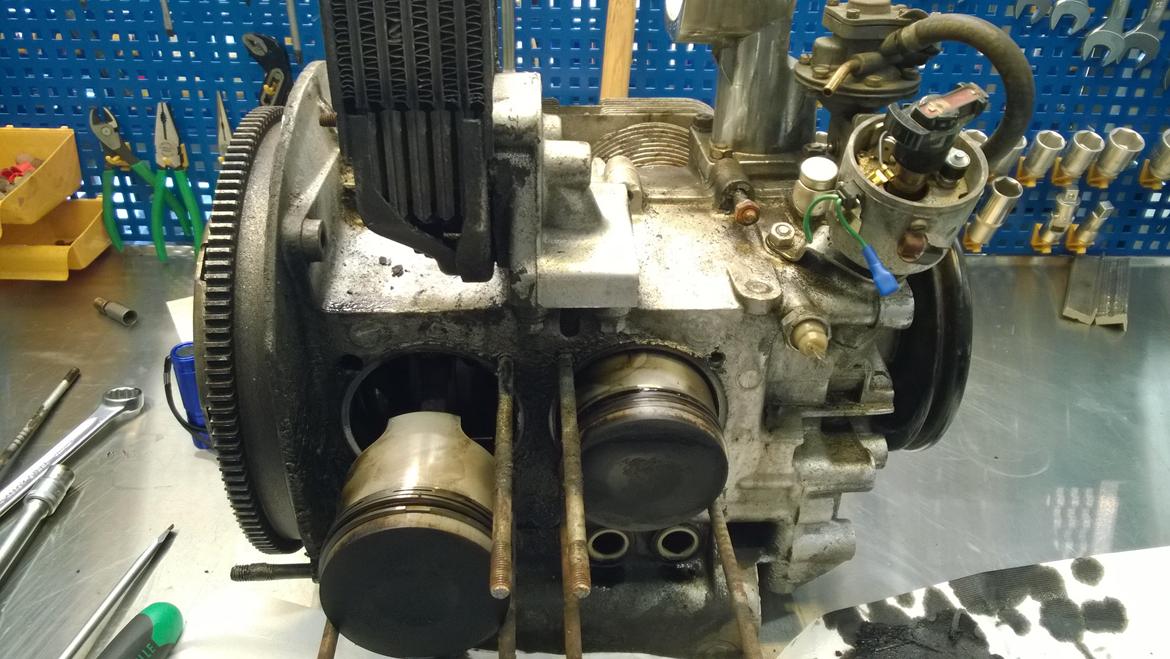 VW Bobbel - Motor Renovering - Før billede billede 14