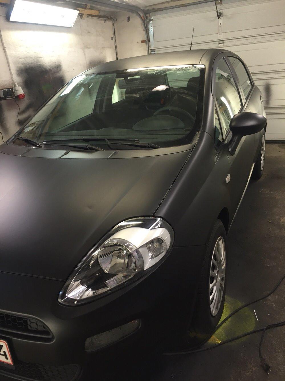 Fiat Punto i Plasti dip mat sort billede 8