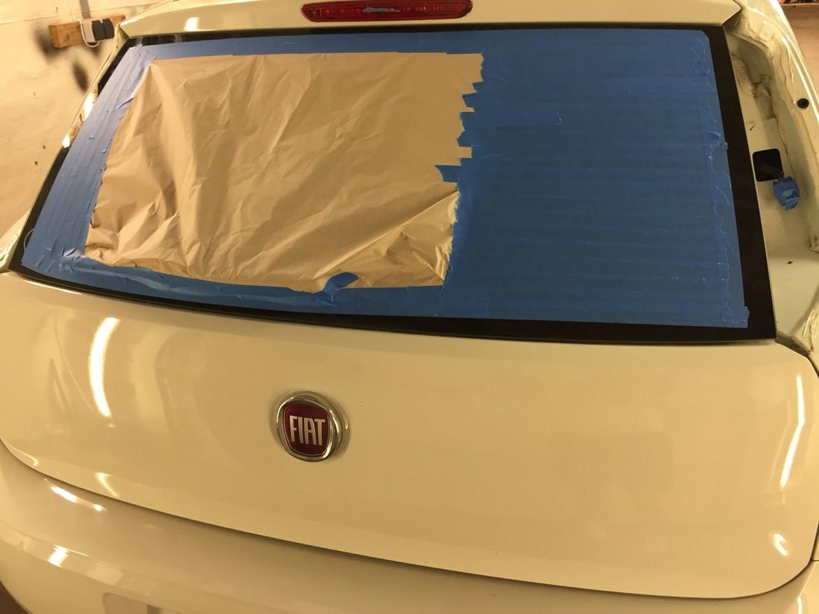 Fiat Punto i Plasti dip mat sort billede 7