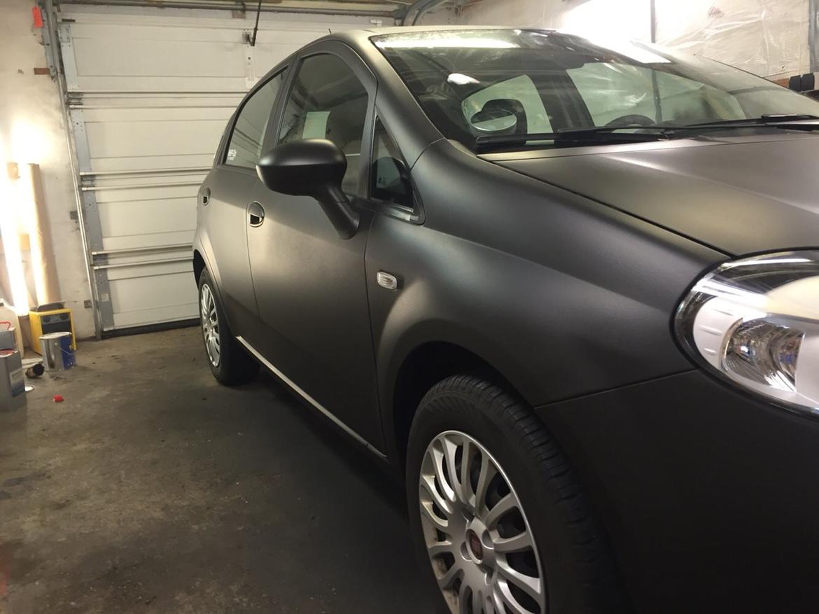 Fiat Punto i Plasti dip mat sort billede 9