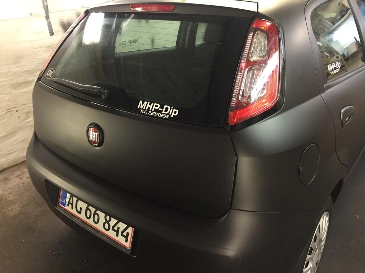 Fiat Punto i Plasti dip mat sort billede 10