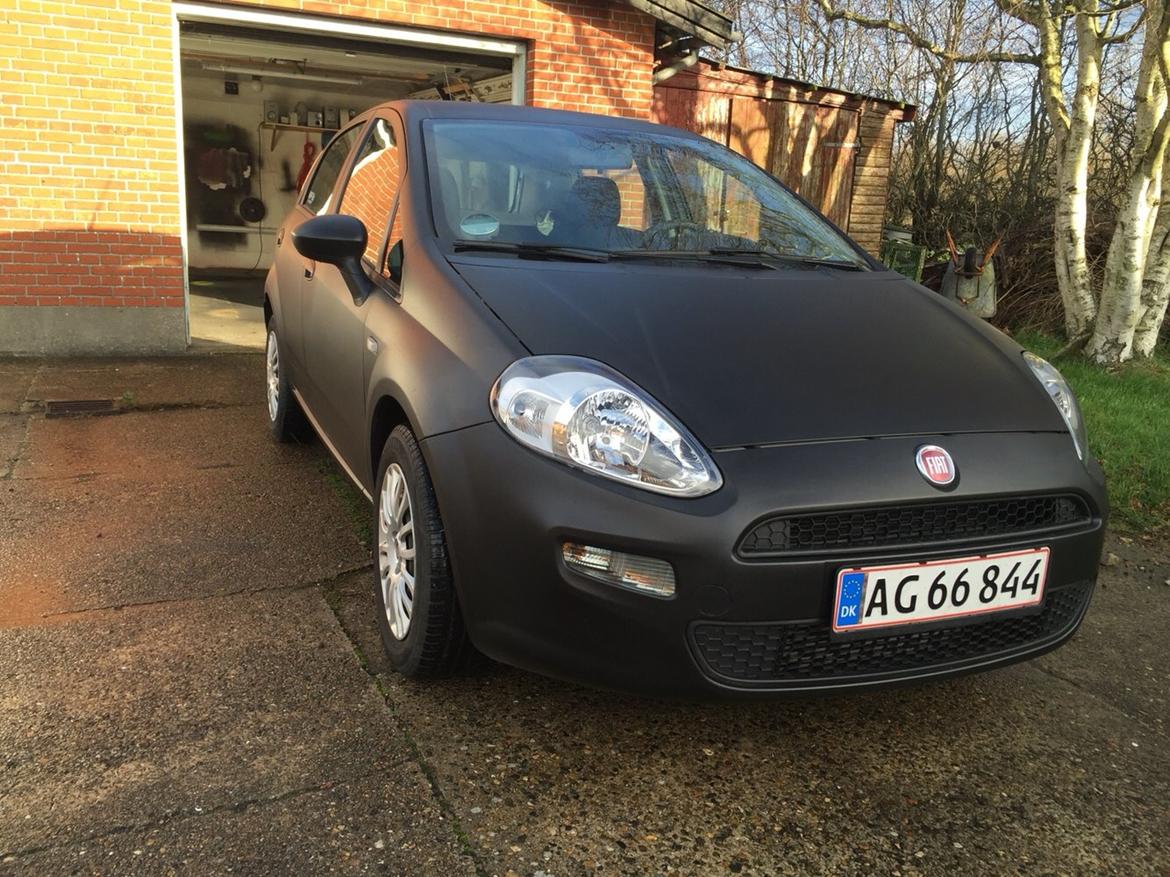 Fiat Punto i Plasti dip mat sort billede 13