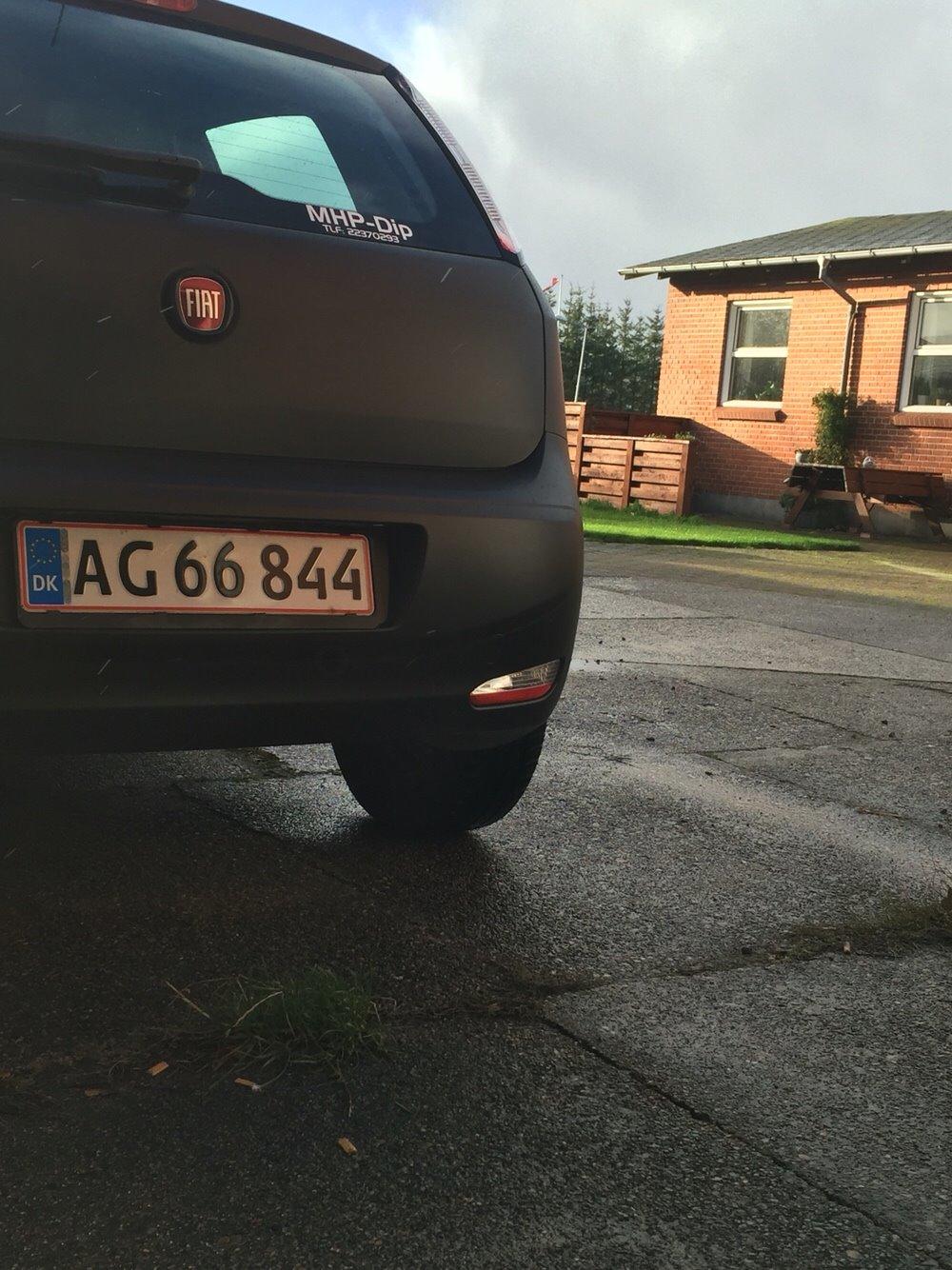 Fiat Punto i Plasti dip mat sort billede 17