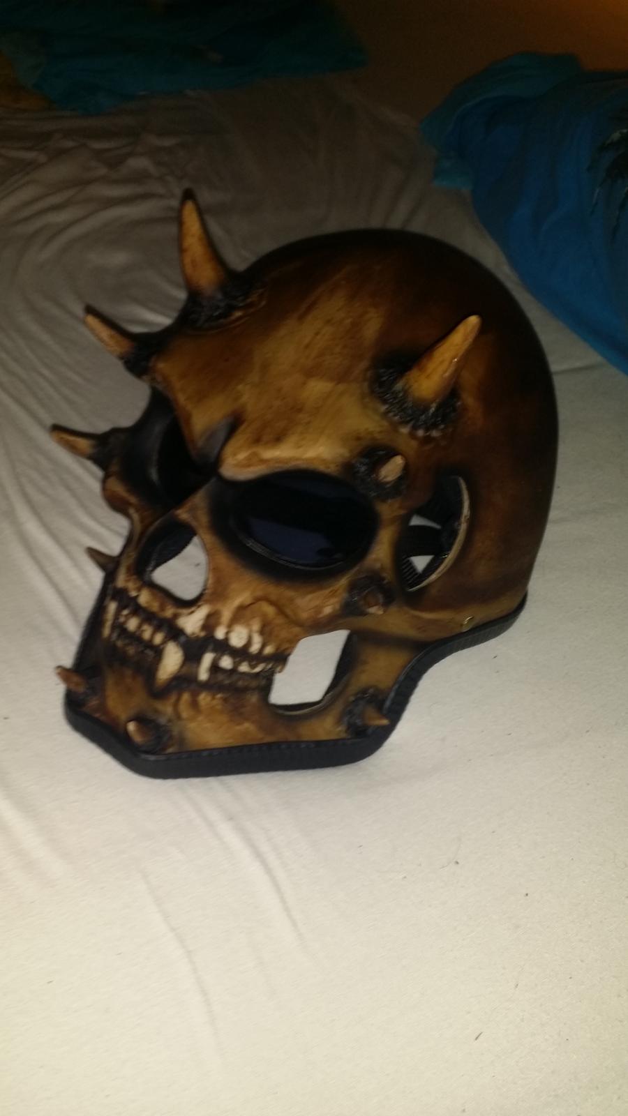 Ny chopper og hjelm billede 1