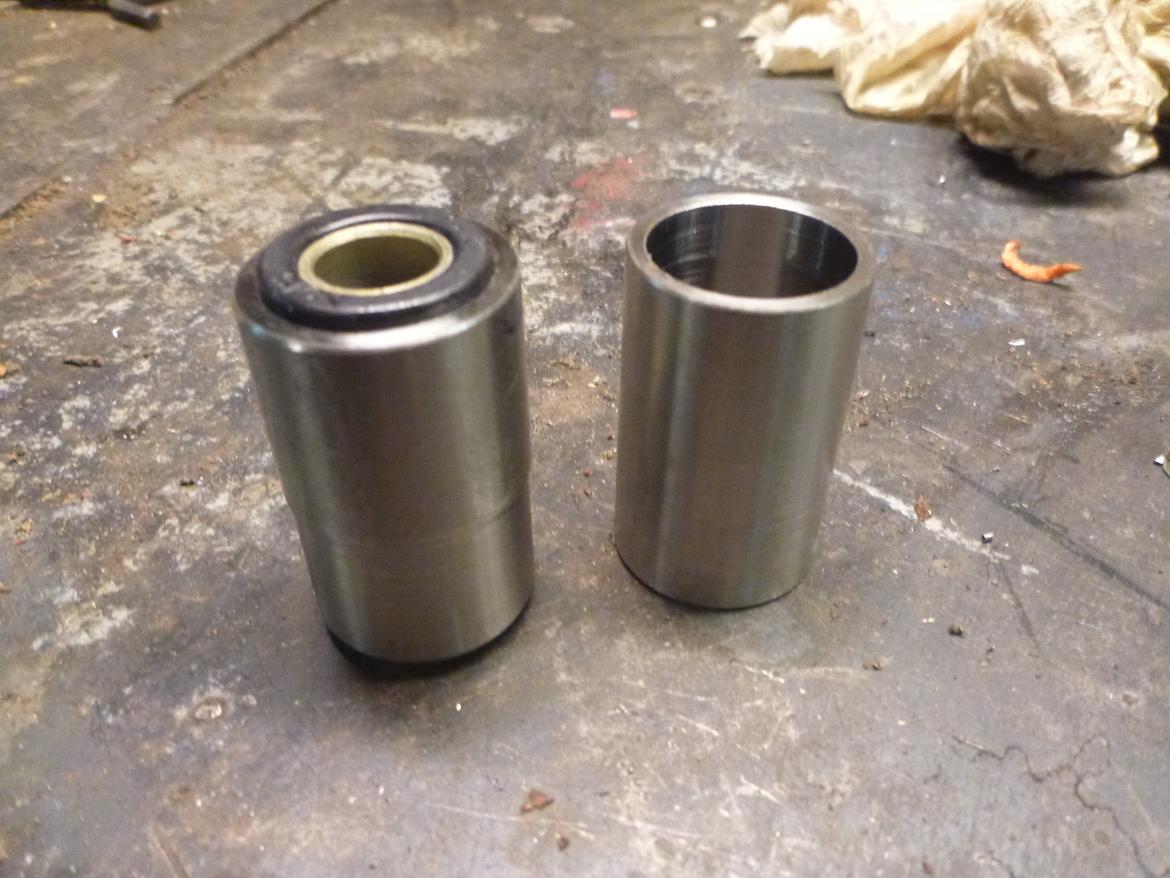 Ford Mustang 1966 projekt - Specialdrejet yderringe til poly bøsninger billede 5