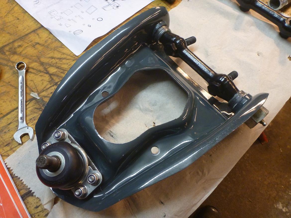 Ford Mustang 1966 projekt - Øverste bærearm billede 9