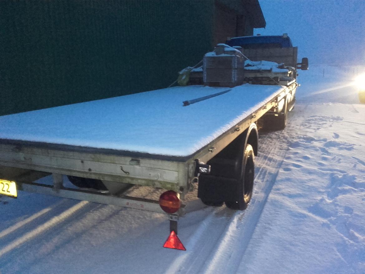 mini trækker sættevogn billede 1