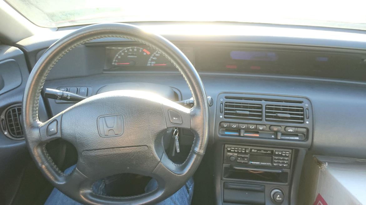 Honda Prelude bb1 - den har org. radio med kassettebånd :D billede 17