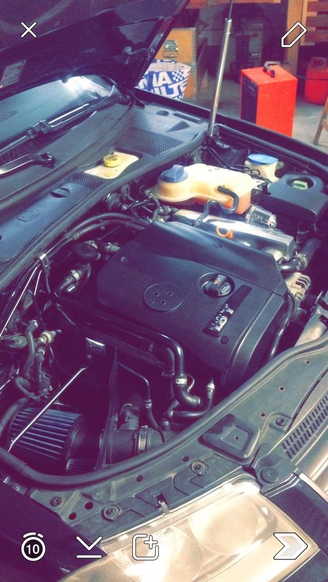 VW Passat 3BG 1,8T  - et lille motor billed. ikke noget at råbe hurra for.  billede 12