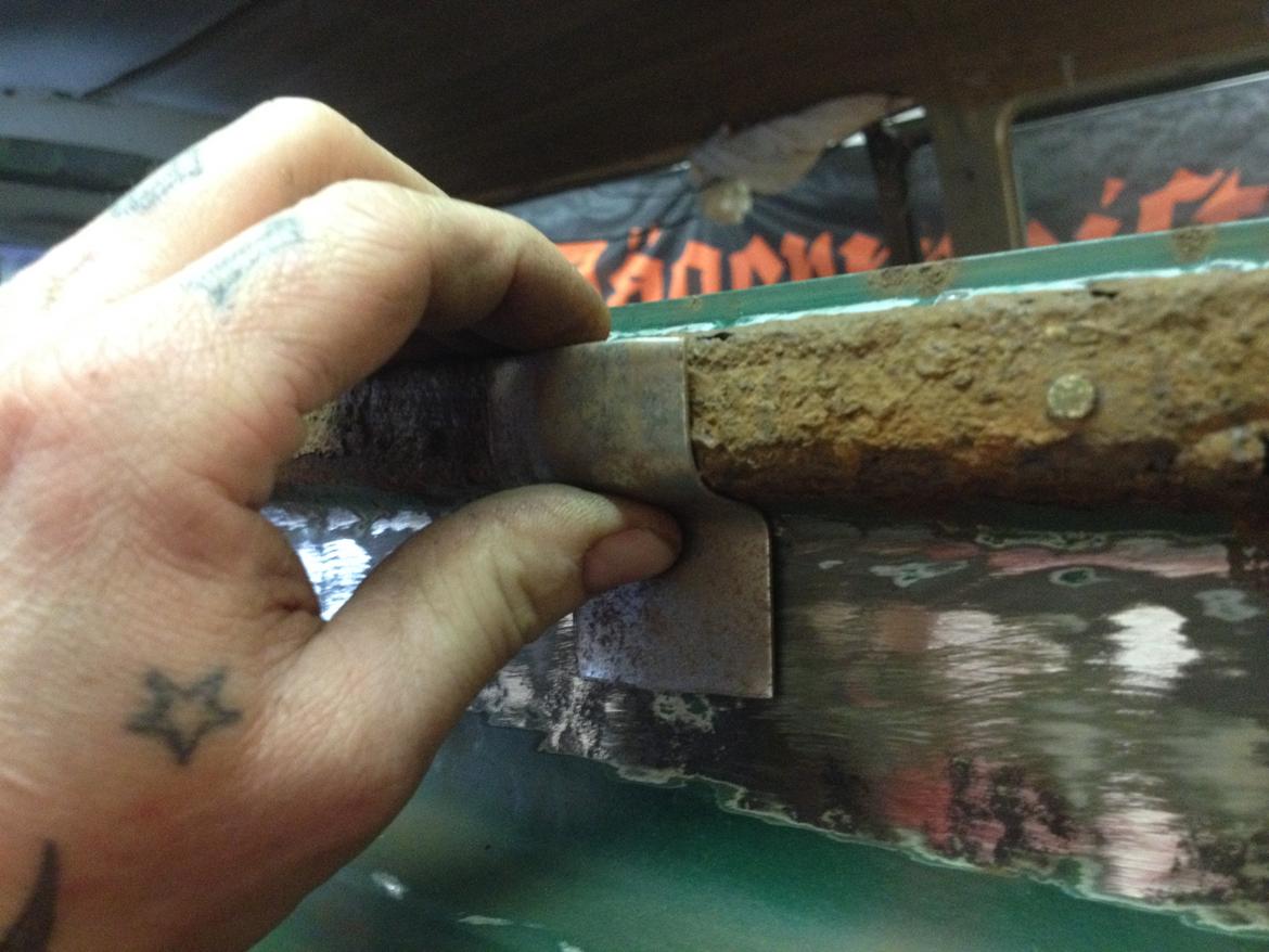 VW t2 bus rust projekt billede 4