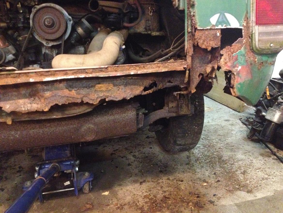 VW t2 bus rust projekt billede 3