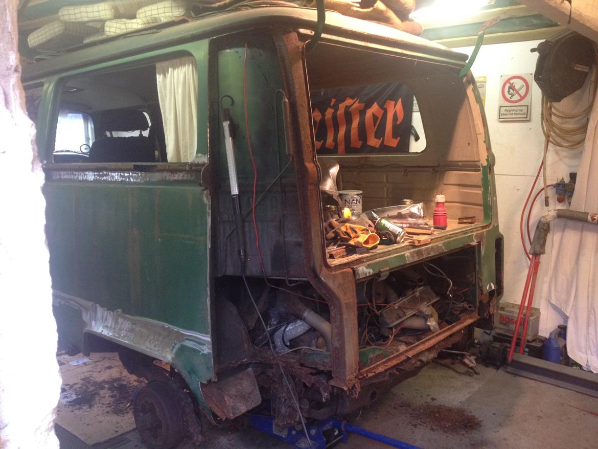 VW t2 bus rust projekt billede 7