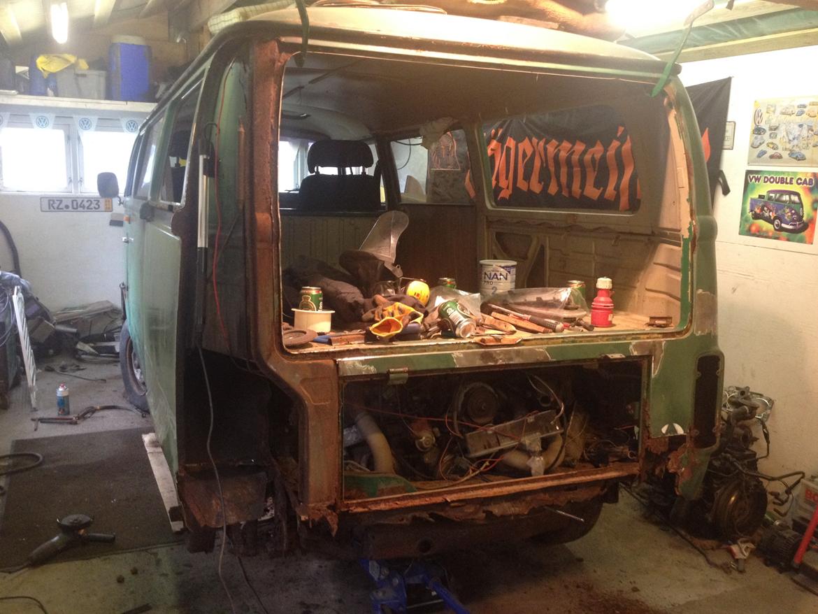 VW t2 bus rust projekt billede 8