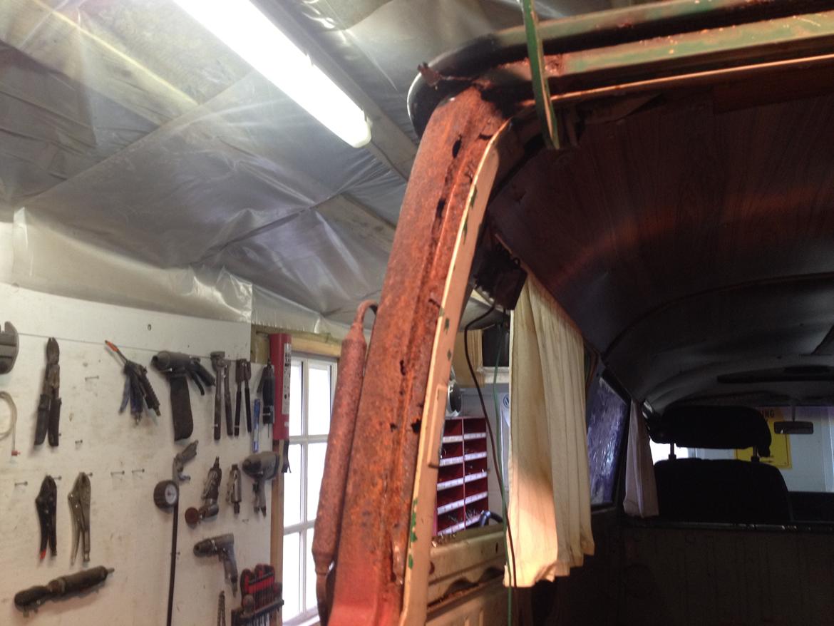 VW t2 bus rust projekt billede 15