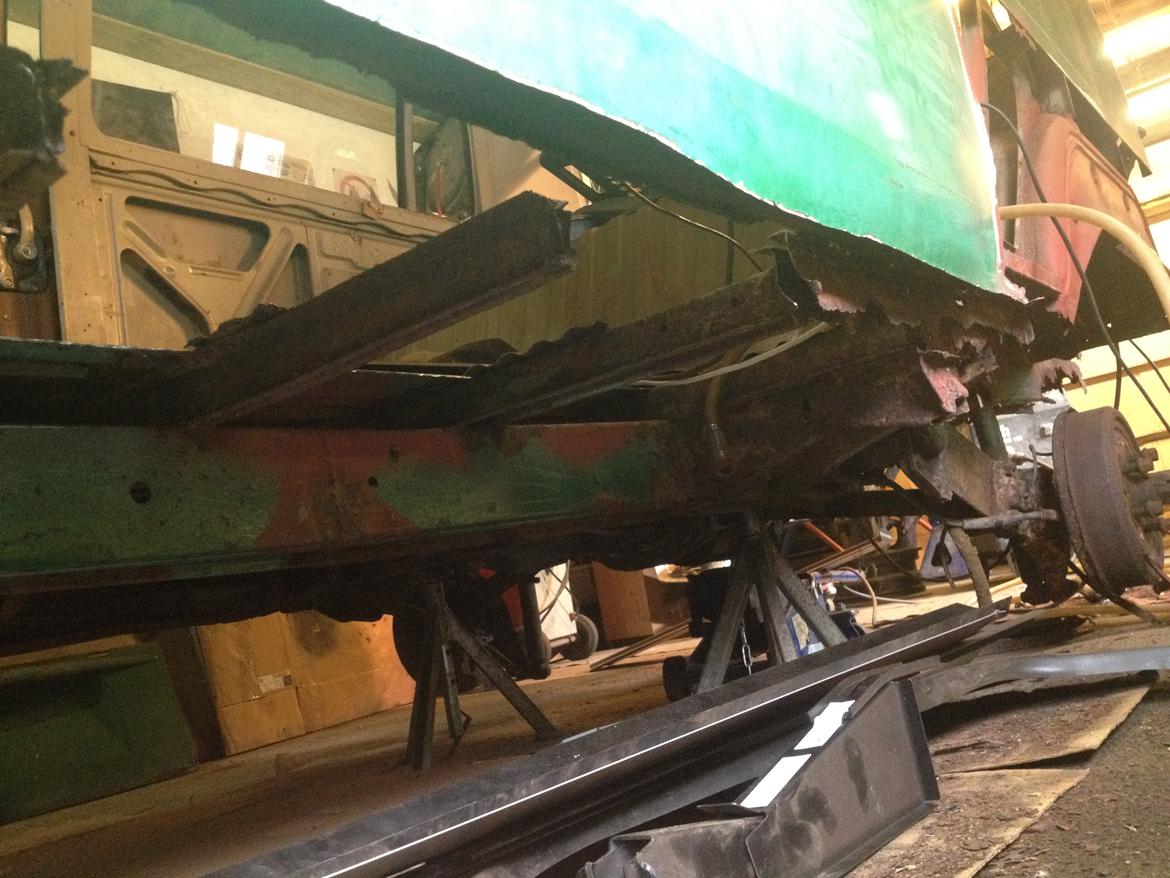 VW t2 bus rust projekt billede 27