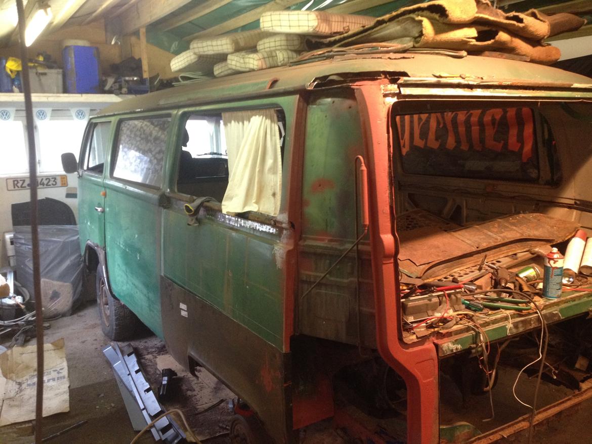 VW t2 bus rust projekt billede 28