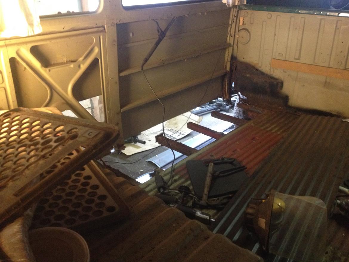 VW t2 bus rust projekt billede 30