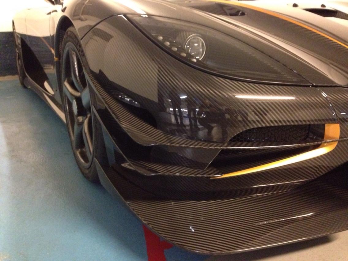 Koenigsegg One:1 set i indre København billede 2